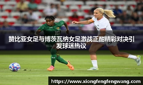 赞比亚女足与博茨瓦纳女足激战正酣精彩对决引发球迷热议